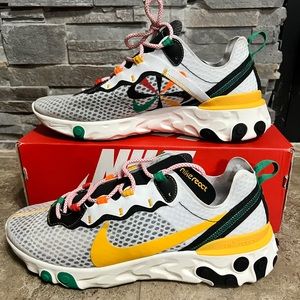 REACT ELEMENT 55 'SUNBURST'  Size 13 - CK9288-100 brand new